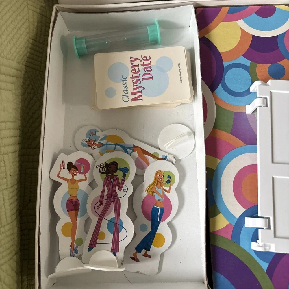 Classic Mystery Date Game Milton Bradley Incomplete Parts Replacement Only